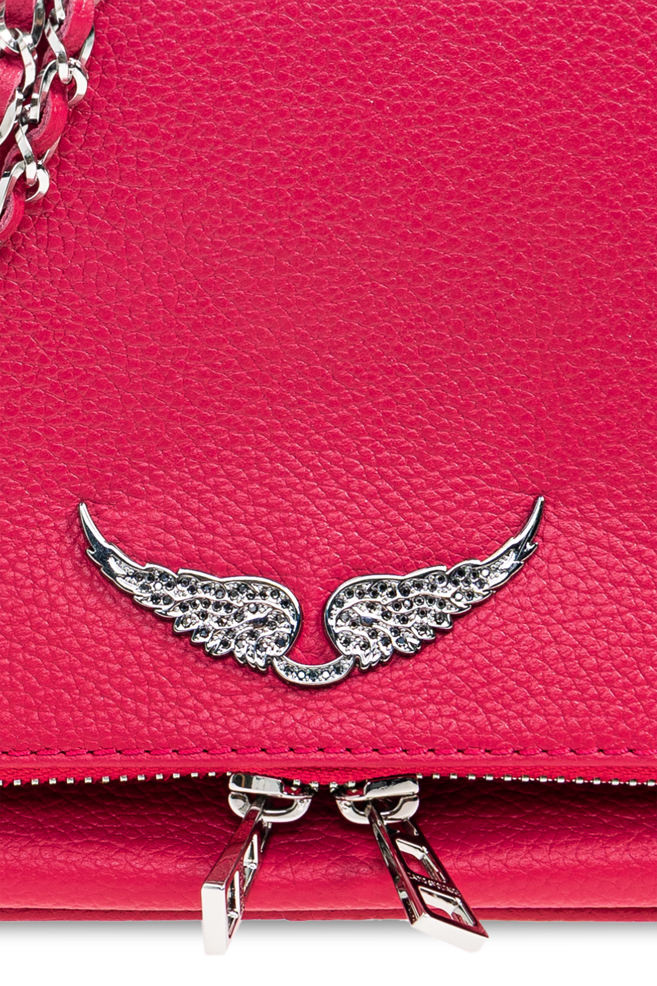 バッグ velour shoulder bag with long stole Purple Velvet Shoulder Bag - TK Maxx UK